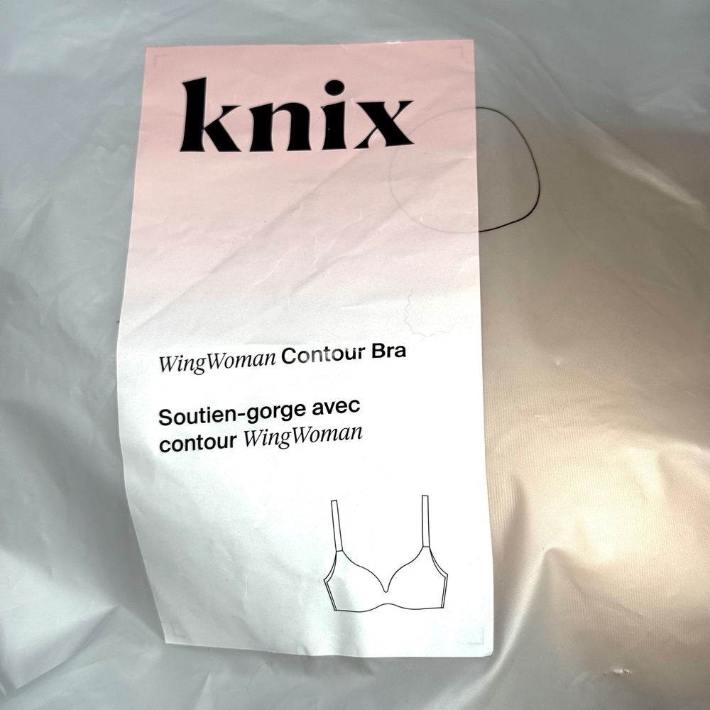 Knix Wing Woman Contour Bra Warm Sand Nude Wireless Seamless 44D Smooth Stretch - Picture 10 of 10